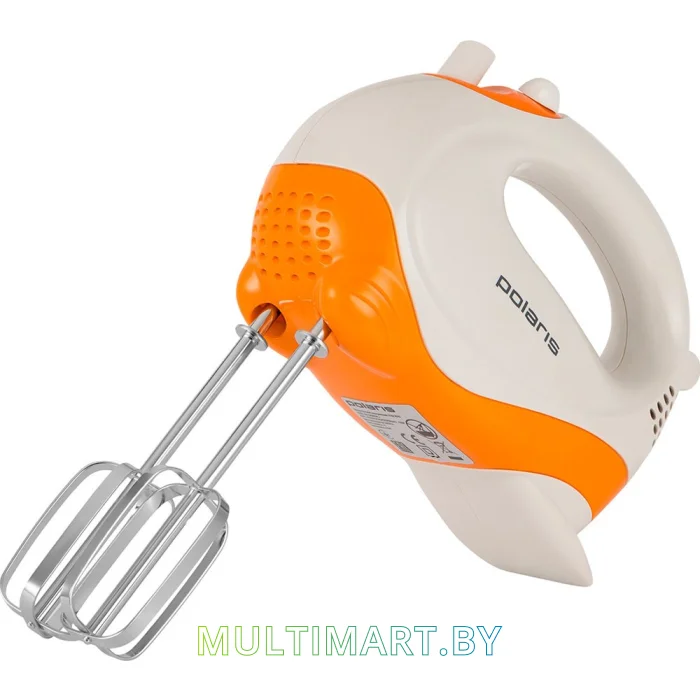 Миксер Polaris PHM 4026 (белый/оранжевый)